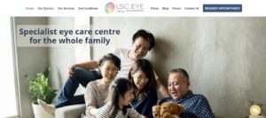 LSC Eye Eye Care Specialists Paragon Homepage