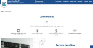 LaundryMart Express Homepage