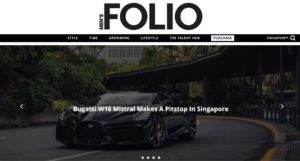 Men’s Folio Homepage