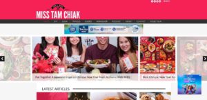 Miss Tam Chiak Homepage