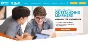 Nexus International School Homepage