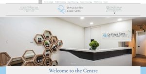 Priya Sen Skin and Laser Centre Homepage