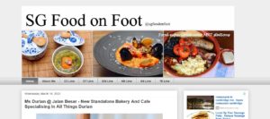 SG Food On Foot Homepage