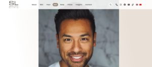 SL Aesthetic Clinic Homepage