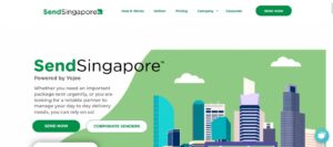 SendSingapore Homepage