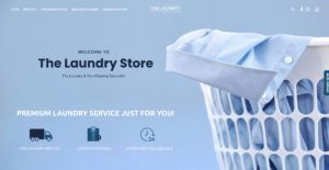 The Laundry Store Homepage