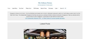 The Ordinary Patrons Homepage