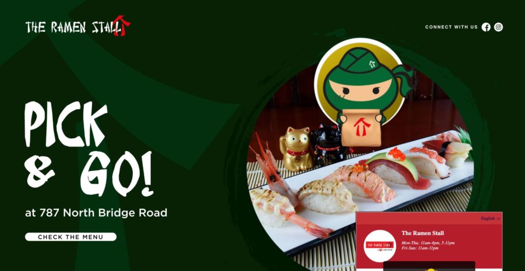 The Ramen Stall Homepage