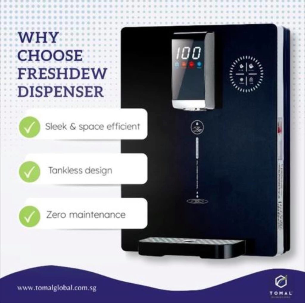 Tomal FreshDew Hot & Cool Dispenser FB