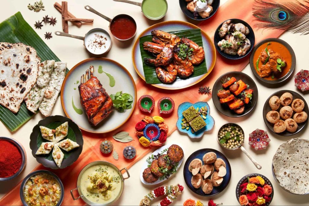 Traditional North Indian dishes