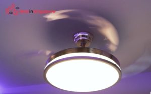 Inovo Lumi Hideaway Fan with LED Light_2022_best in singapore