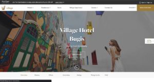 Village Hotel Bugis Homepage