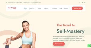 Vyasa Yoga Singapore Homepage