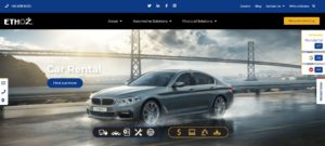 ETHOZ Automotive Leasing' Homepage