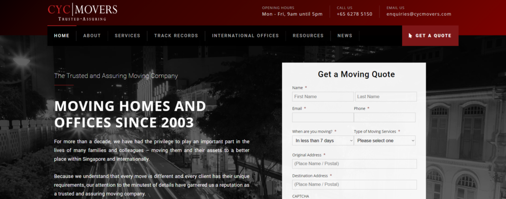 CYC Mover's Homepage