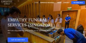 Empathy Funeral Services' Homepage