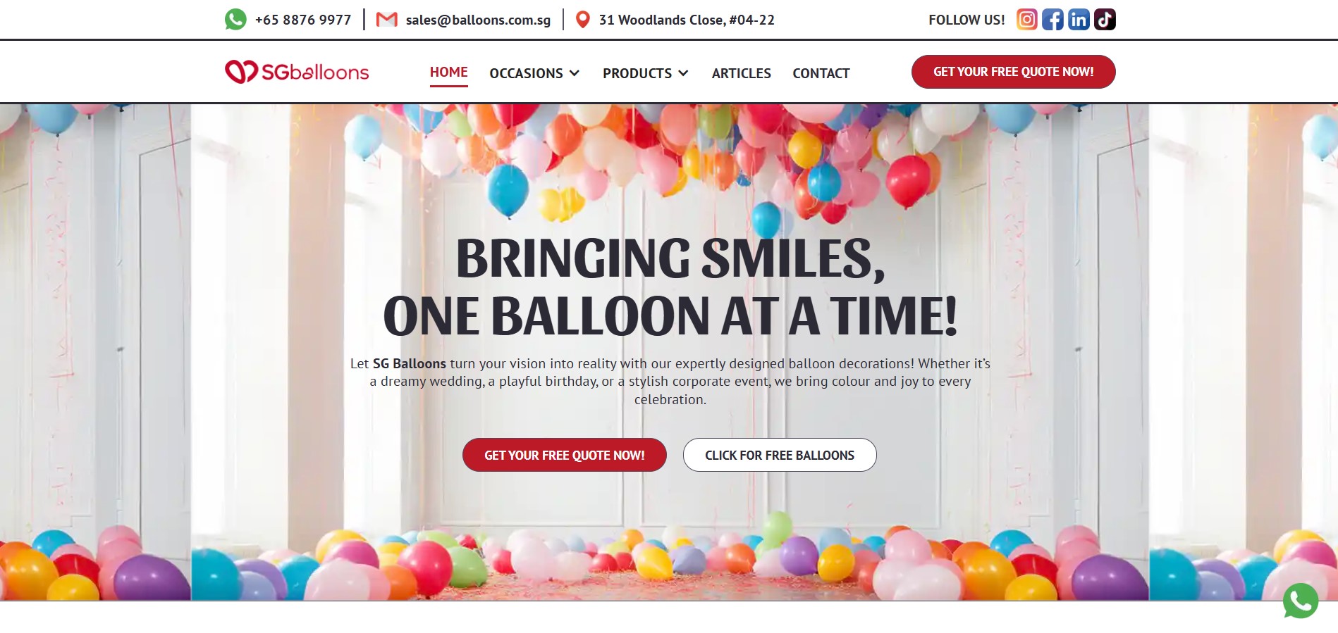 SG Balloons