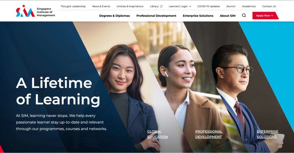 Singapore Institute of Management - Global Education Homepage