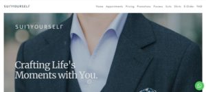 SuitYourself Homepage