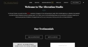 The Alteration Studio Homepage