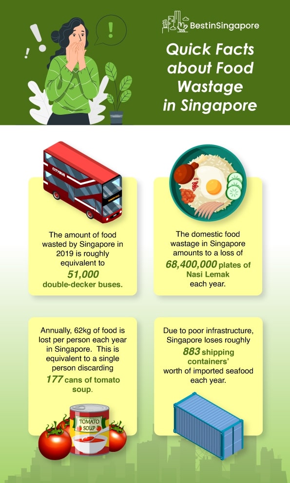 Quick Facts About Food Wastage in Singapore