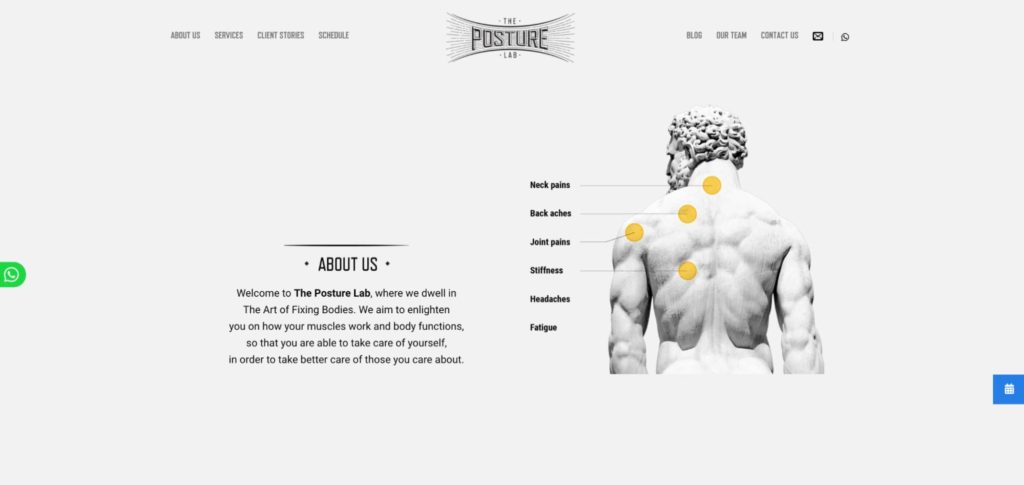 The Posture Lab's Homepage