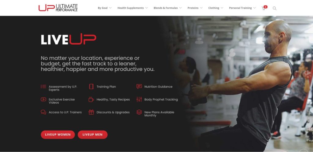 Ultimate Performance's Homepage