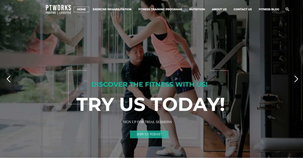 PT Works' Homepage