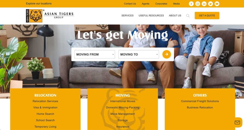 Asian Tigers Mobility Homepage