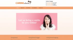 Caring Dental Sengkang Homepage