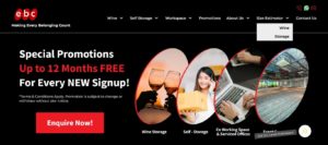 EBC Lifestyle Hub Homepage