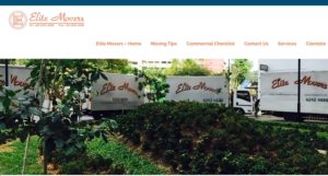 Elite Movers Homepage
