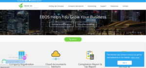 Ebos SG' Homepage