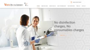 Vista Dental Surgery Homepage