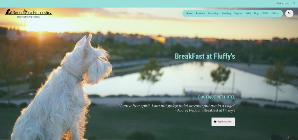 Breakfast at Fluffys' Homepage