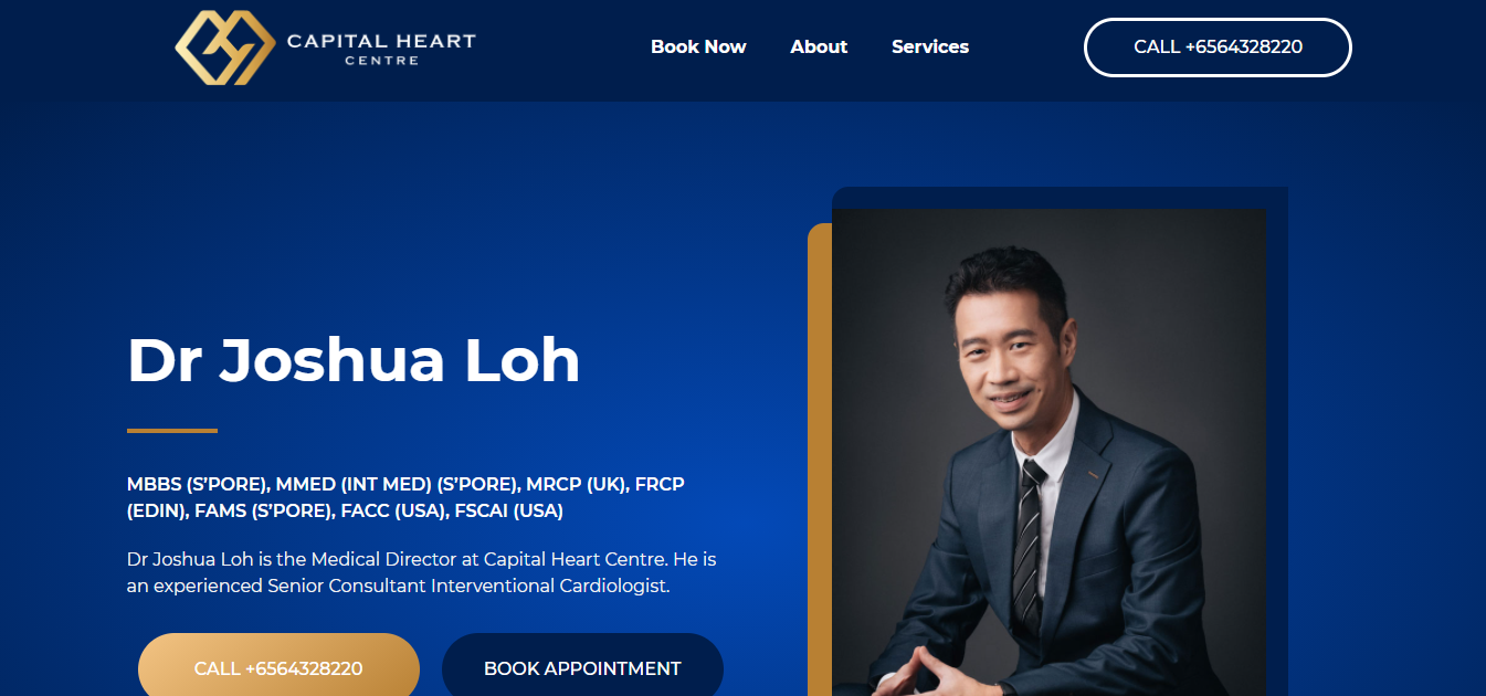 Dr Joshua Loh Homepage