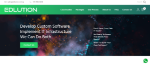 Edlution Pte Ltd' Homepage