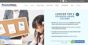 Premium Tutor Homepage