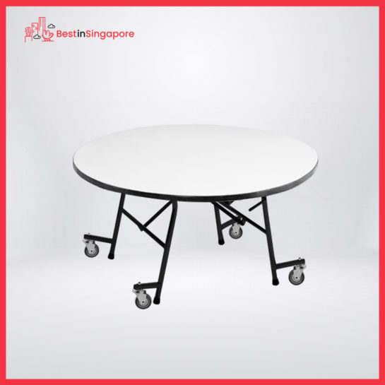 Soon Chew Enterprise Foldable Table with Castor Wheels