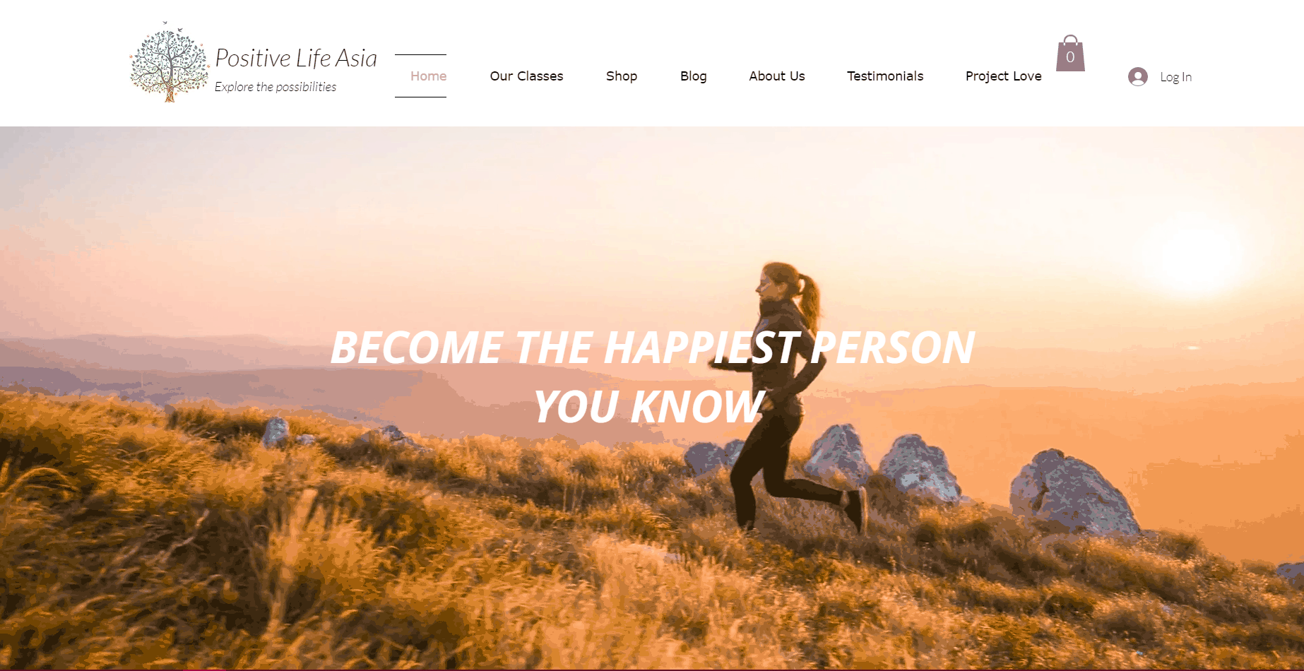 Positive Life Asia Homepage