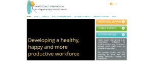 Health Coach International Homepage