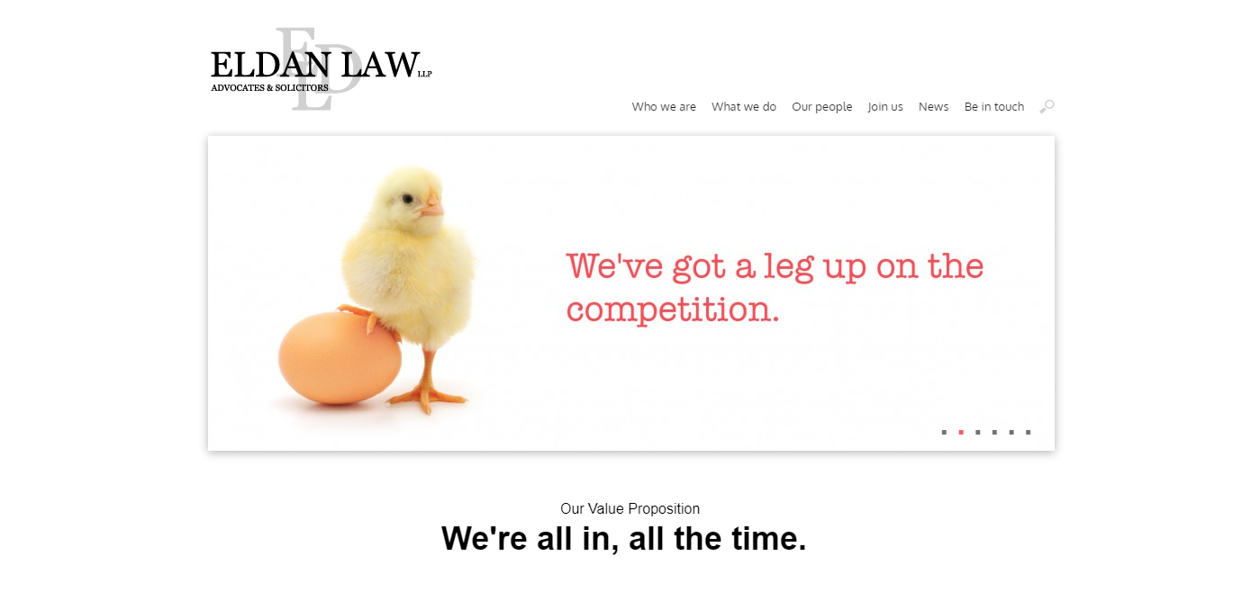 Eldan Law Homepage