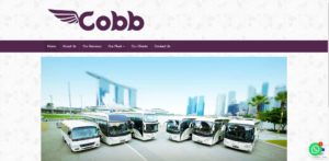 Cobb & Coach Bus Rental Singapore' Homepage