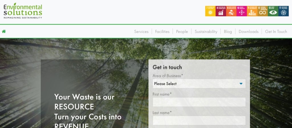 Environmental Solutions' Homepage