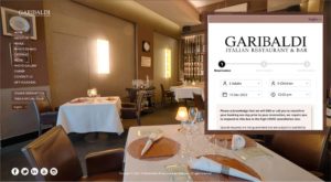 Garibaldi Italian Restaurant and Bar Homepage