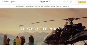 Lightfoot Travel Homepage