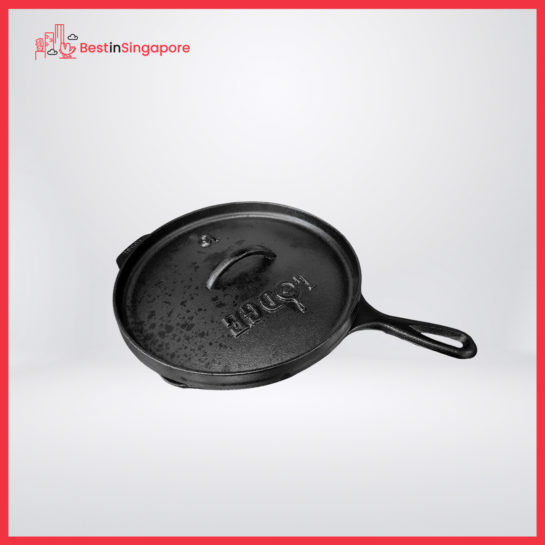 Lodge Seasoned Cast Iron Deep 8 Quart