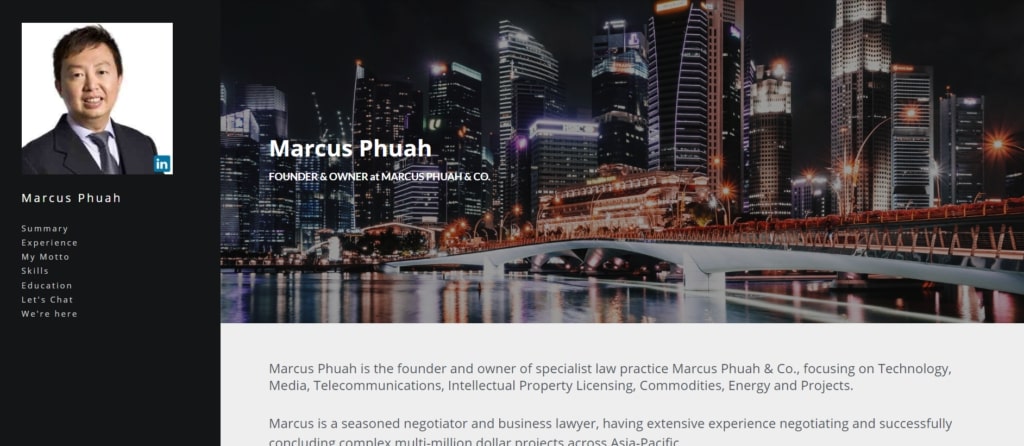 Marcus Phuah & Co's Homepage