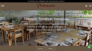 Pietrasanta The Italian Restaurant Homepage