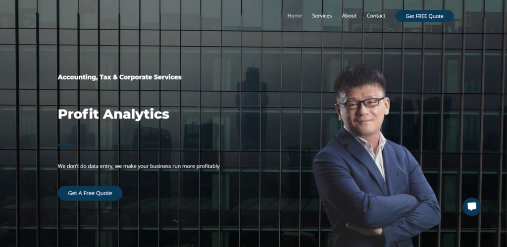 Profit Analytics' Homepage